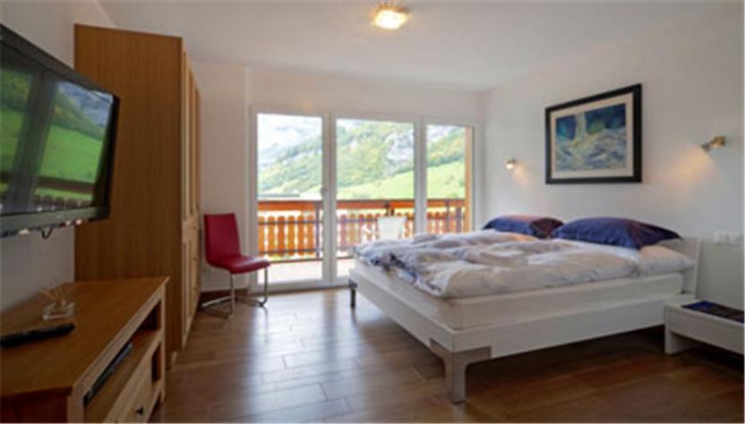 Residenz Ambassador B11 Apartamento Leukerbad Quarto foto